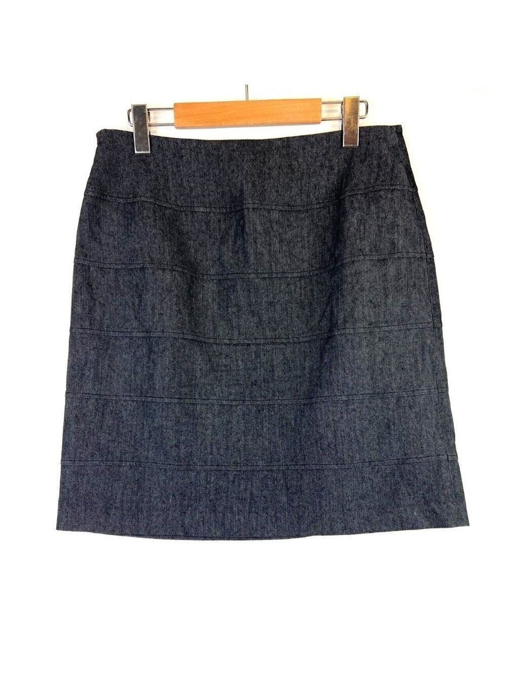 Light Petit Women's Charcoal Pencil Skirt Size 8P